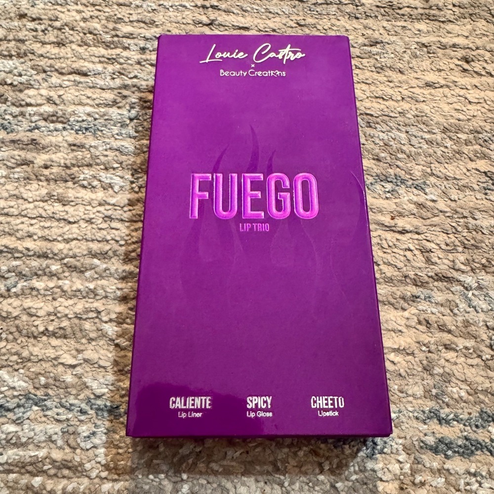 Beauty Creations x Louie Castro‎ Fuego Lip Trio Caliente Spicy Cheeto LCL02 NEW